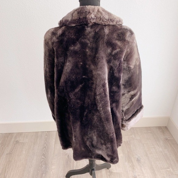 Vintage 60s Fur Label Authority Union Made Fur Open Coat - Picture 4 of 6